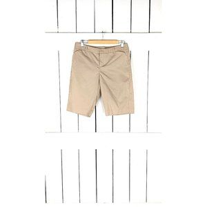 Camel light beige womens trouser board shorts 8